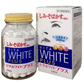 Viên uống trắng da, trị nám và tàn nhang - Vita White Plus C.E.B2