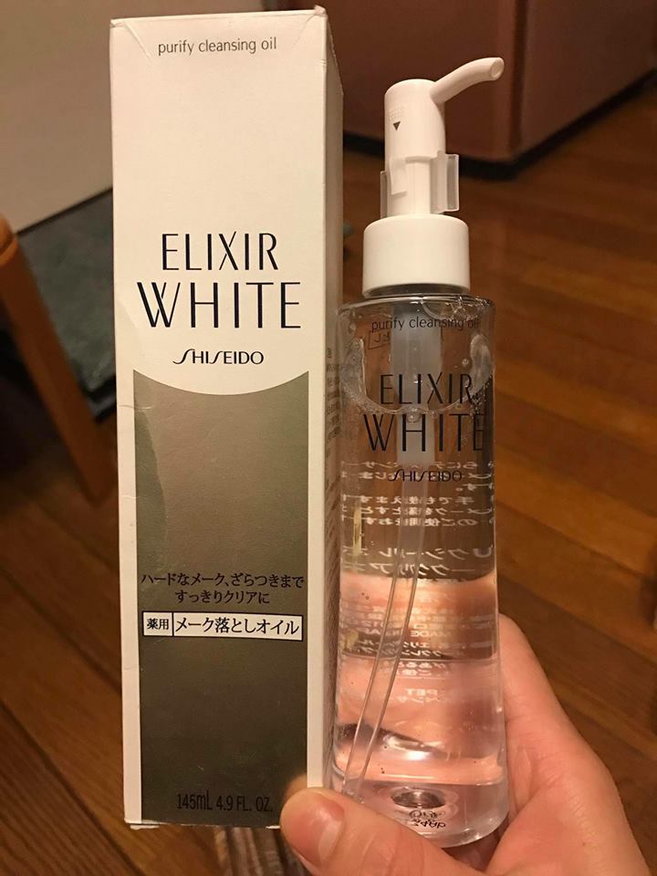 Dầu tẩy trang Shiseido Elixir white cleaning oil 145ml