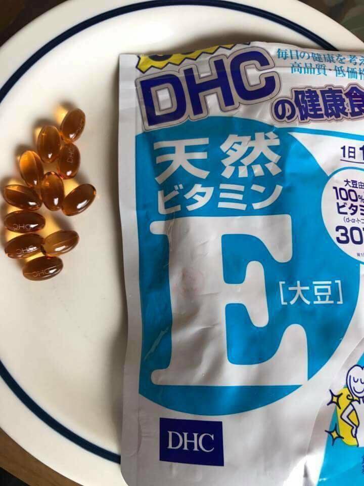 Viên uống bổ sung vitamin E DHC Nhật Bản hàng nội địa
