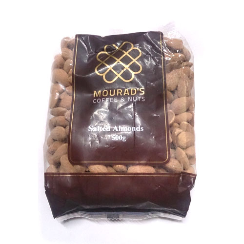 Hạt hạnh nhân Unsalted Almonds Mourad’s 500g