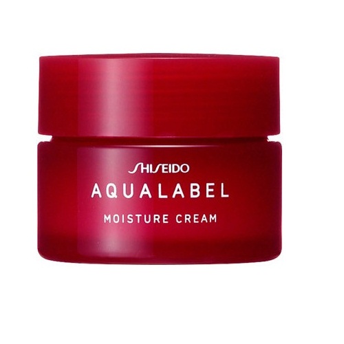 Kem dưỡng Shiseido Aqualabel Cream Ex Moisture màu đỏ