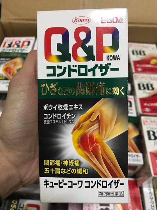 Viên uống bổ xương khớp Q&P Kowa Nhật Bản - 160 viên