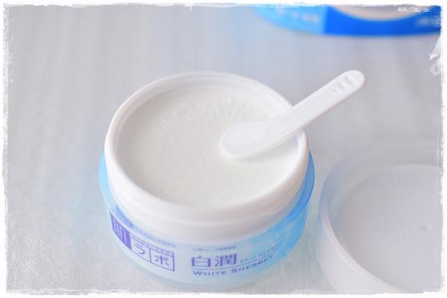 Kem lạnh dưỡng trắng Hada Labo Shirojyun White Sherbet