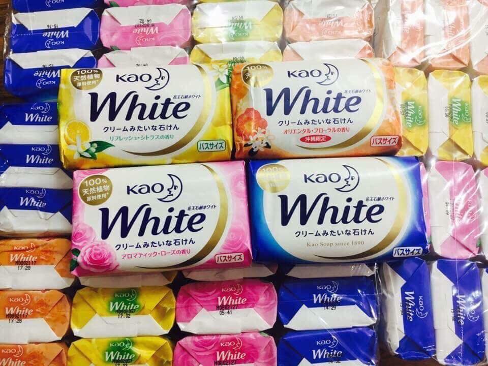 Bánh xà phòng Kao white 130g