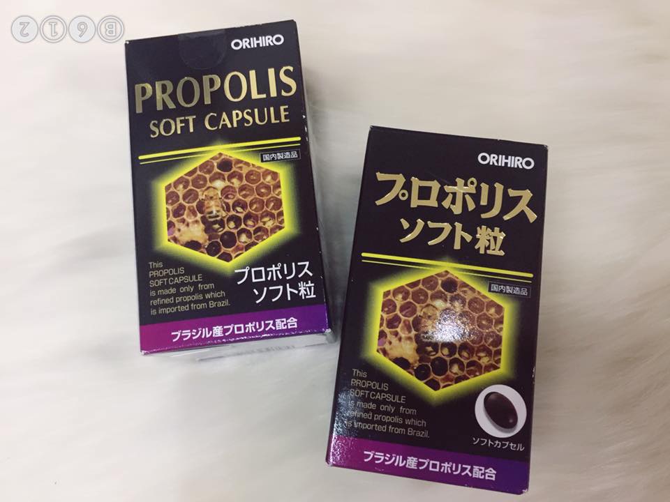 Viên sáp ong Propolis Orihiro Nhật Bản - 120 viên